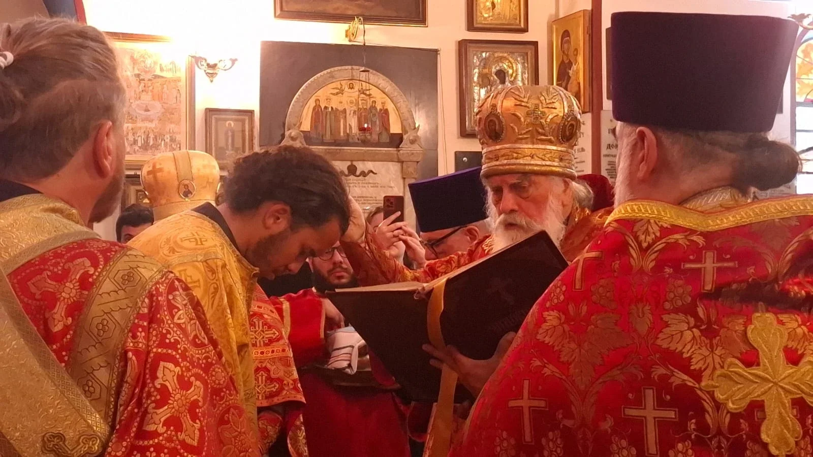 Ordenación de Lector en la Catedral de San Nicolás en São Paulo con la bendición de Su Excelencia Máxima de Pelagonia.